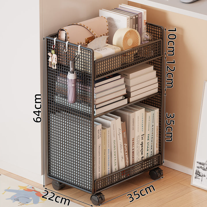 Versatile Mesh Storage Rack