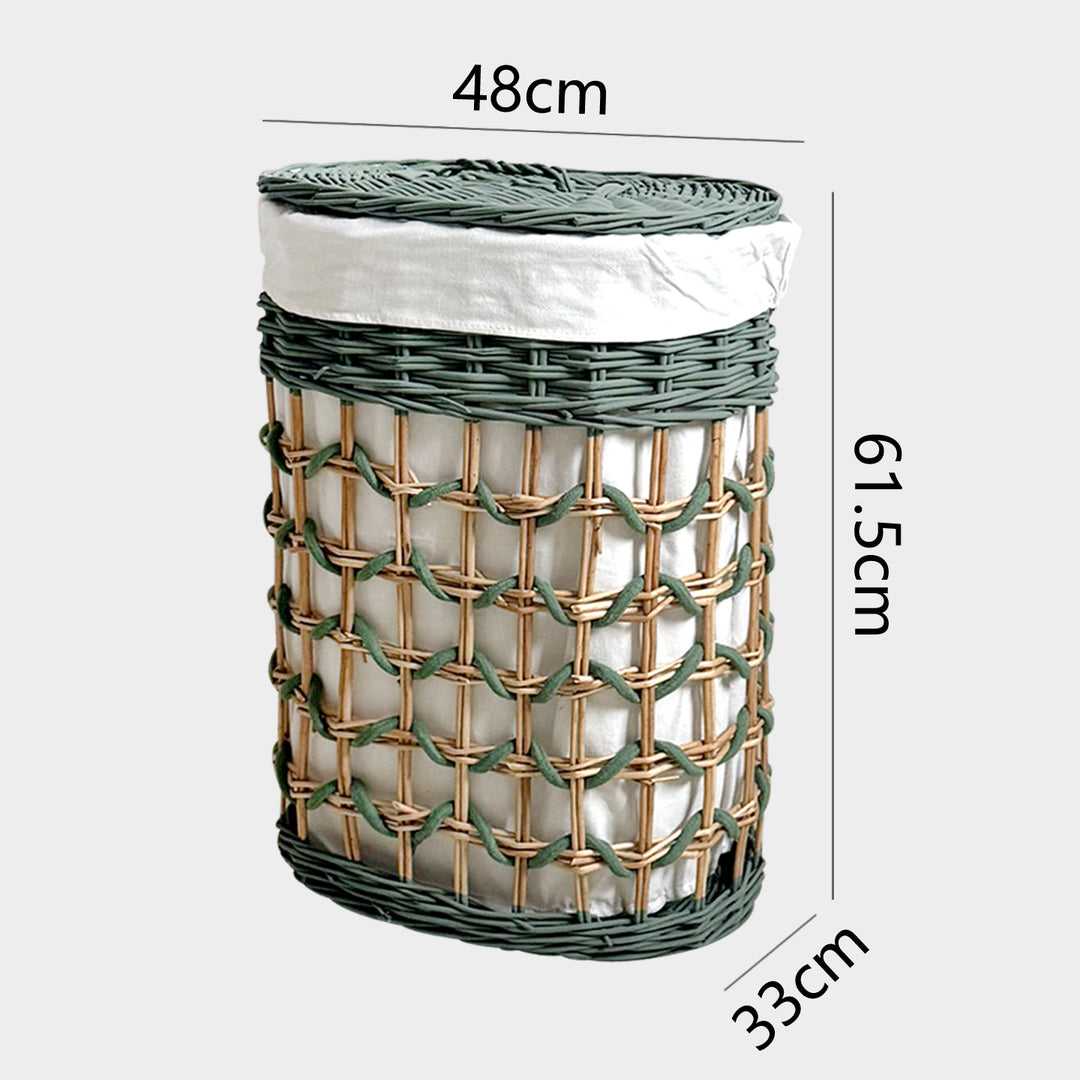 Mood-enhancing laundry basket