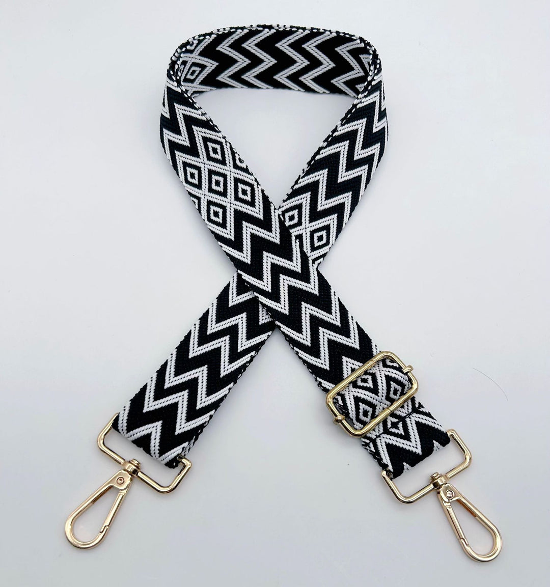 Adjustable Patterned Bag Strap