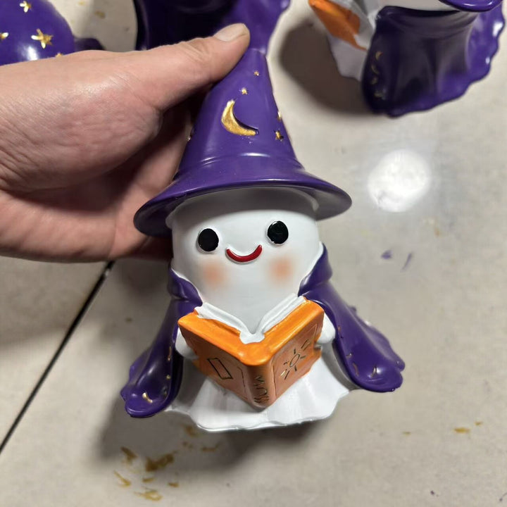 Decorative Ghost Figure in Witch Look