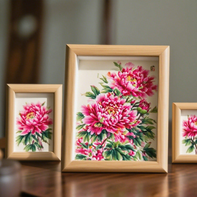Elegant Floral Framed Artwork