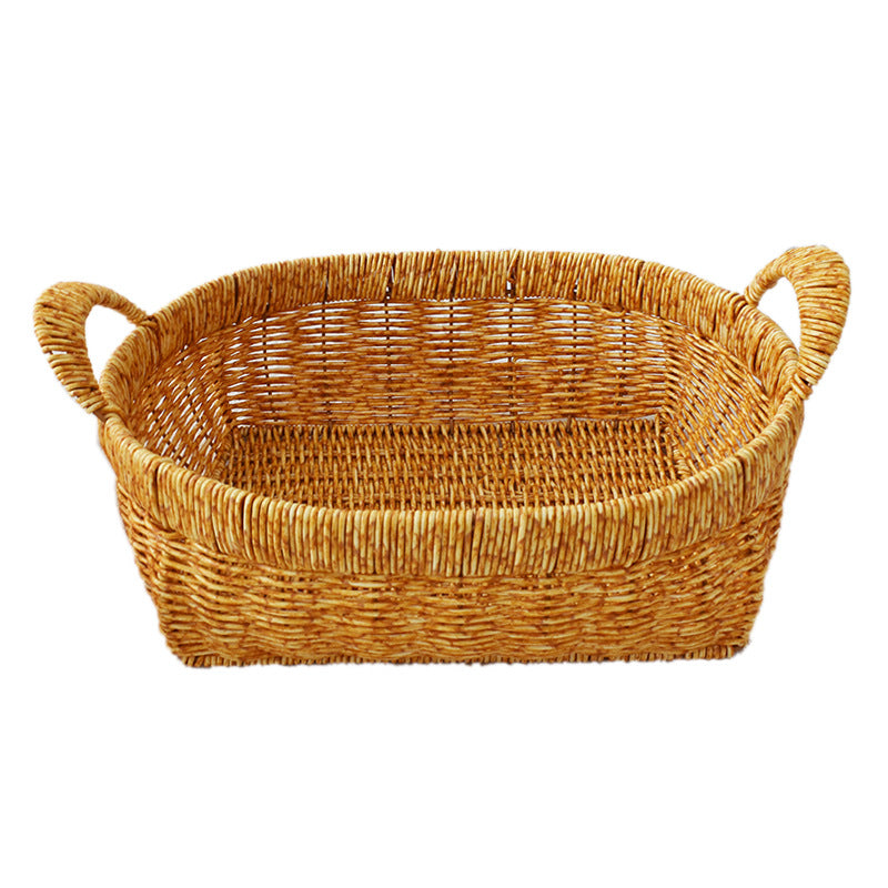 Handwoven Natural Storage Basket