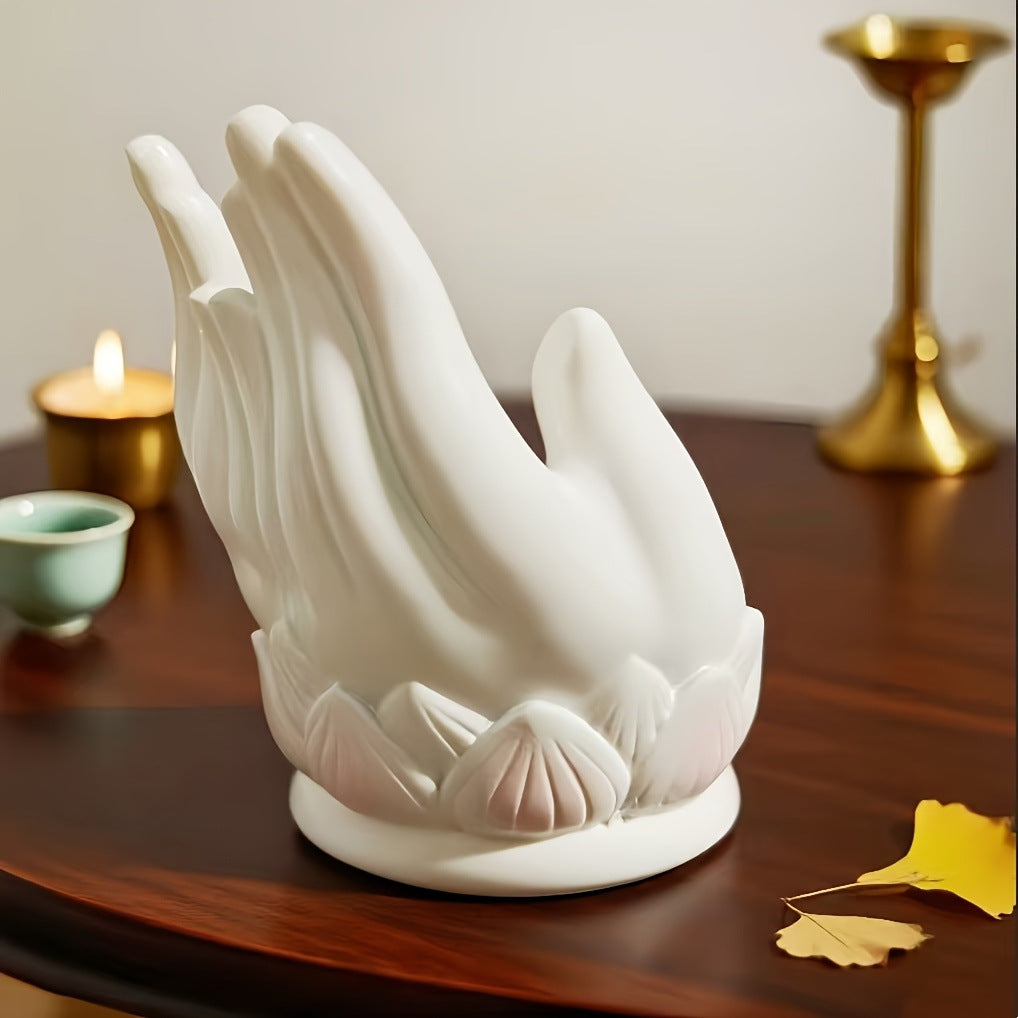 Decorative Hand-Shaped Incense Holder