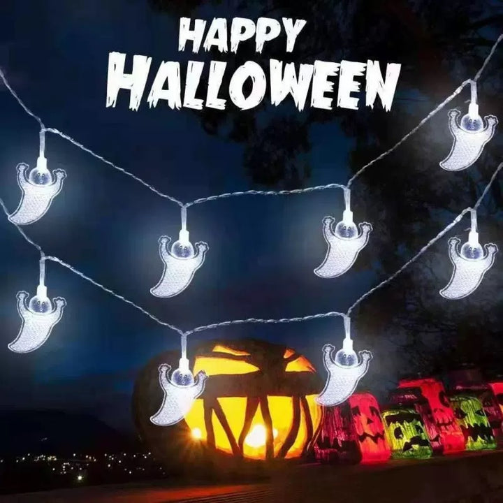 Acrylic Jack-o'-Lantern LED String Lights