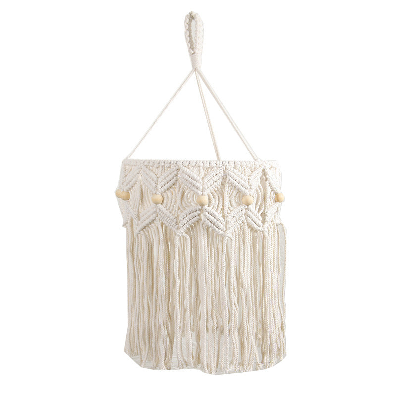 Decorative Macrame Hanging Light Fixture