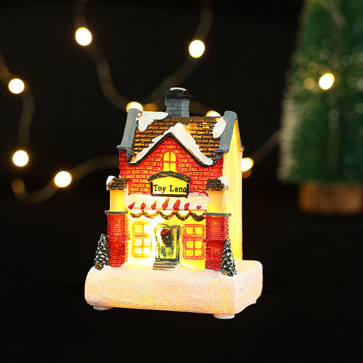 Illuminated Christmas decoration figure