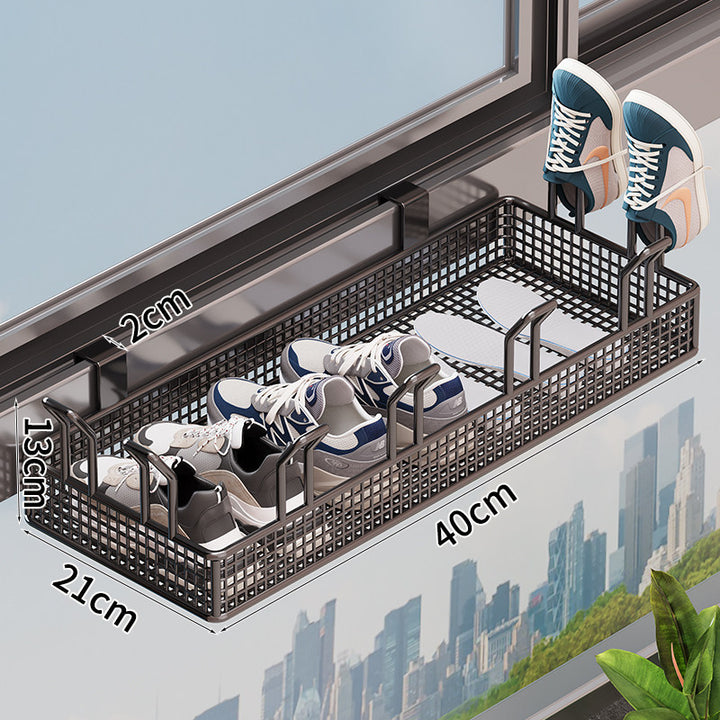 Adjustable Shoe Organizer for the Door
