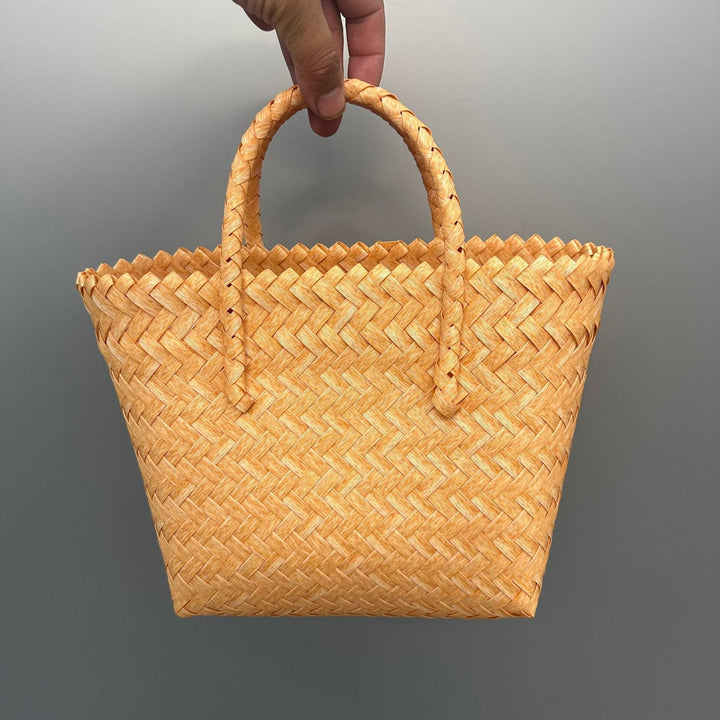 Handcrafted straw bag