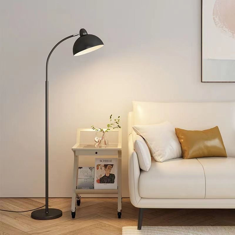 Modern Arc Floor Lamp with Adjustable Shade