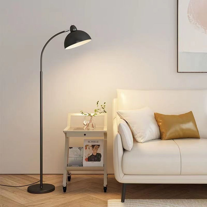 Modern Arc Floor Lamp with Adjustable Shade