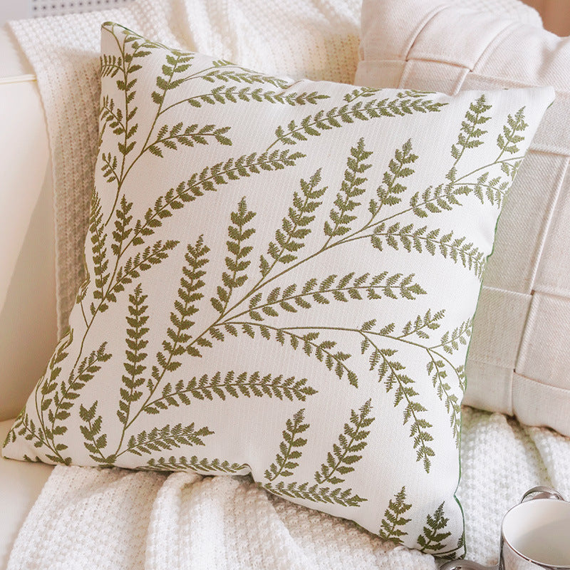 Botanical Pattern Decorative Throw Pillow