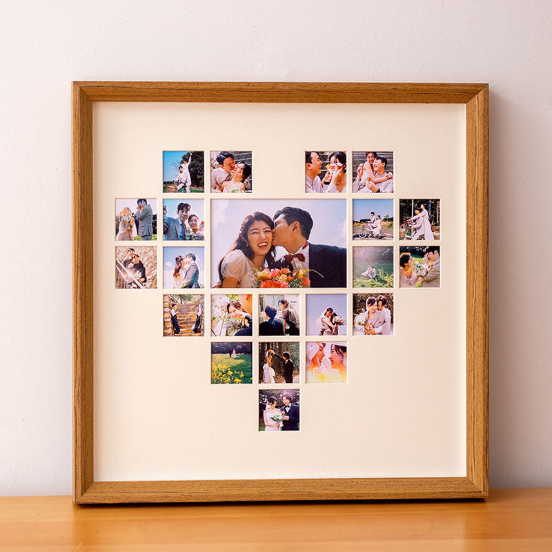 Heart-Shaped Collage Frame