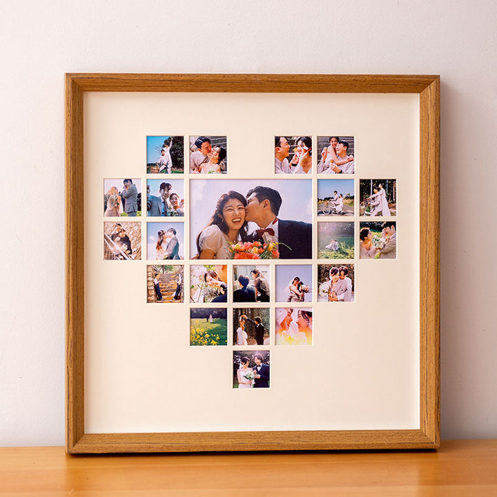 Heart-Shaped Collage Frame