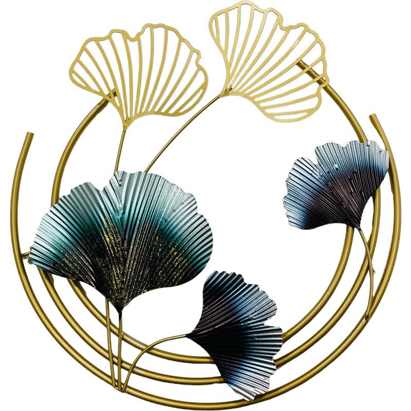 Elegant Botanical Metal Wall Art