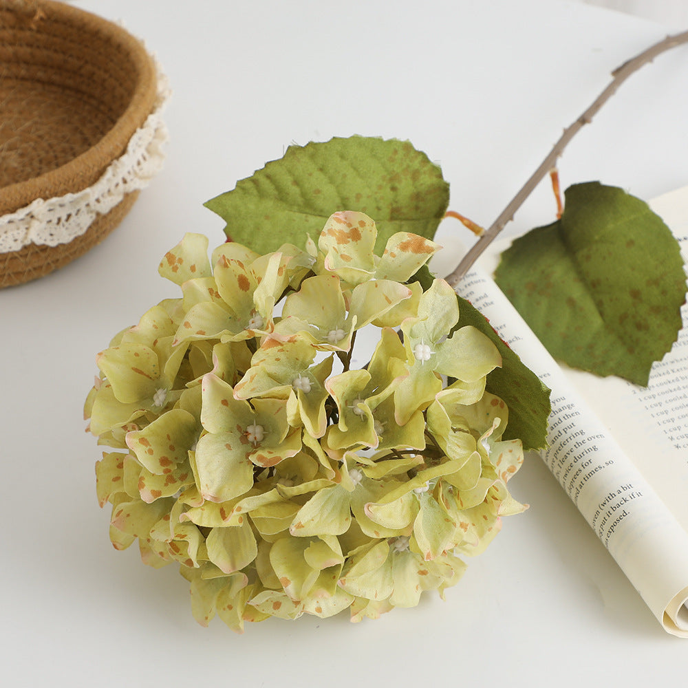 Artificial Hydrangea Flower Bouquet with Realistic Details