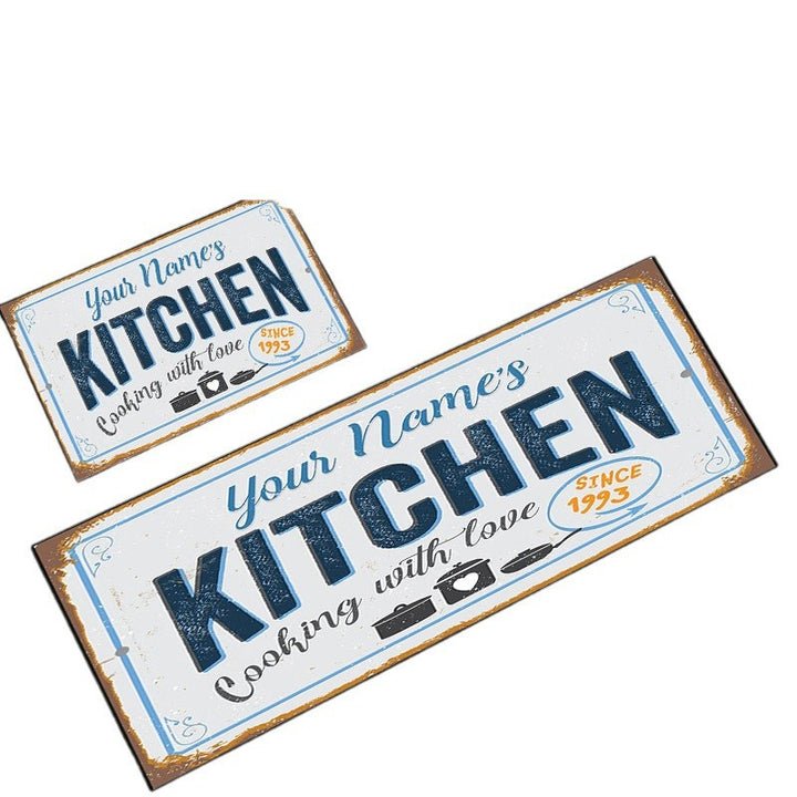 Fun Snack-Themed Kitchen Mat
