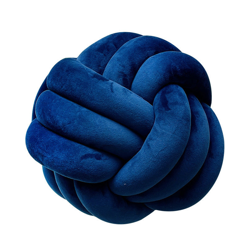 Knot-Shaped Decorative Pillow