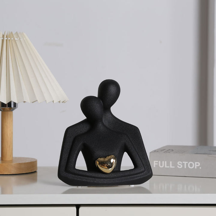Decorative partnership sculpture