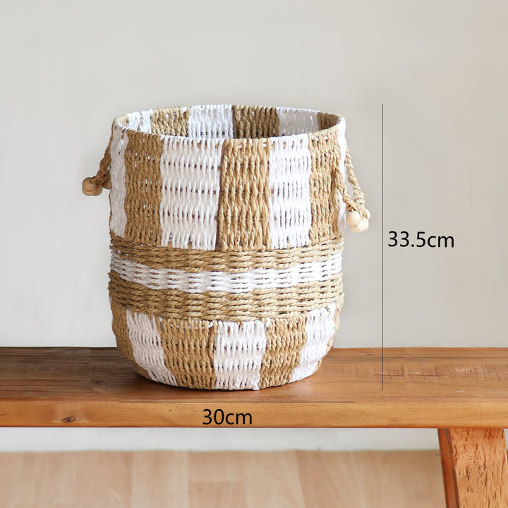 Handcrafted storage basket