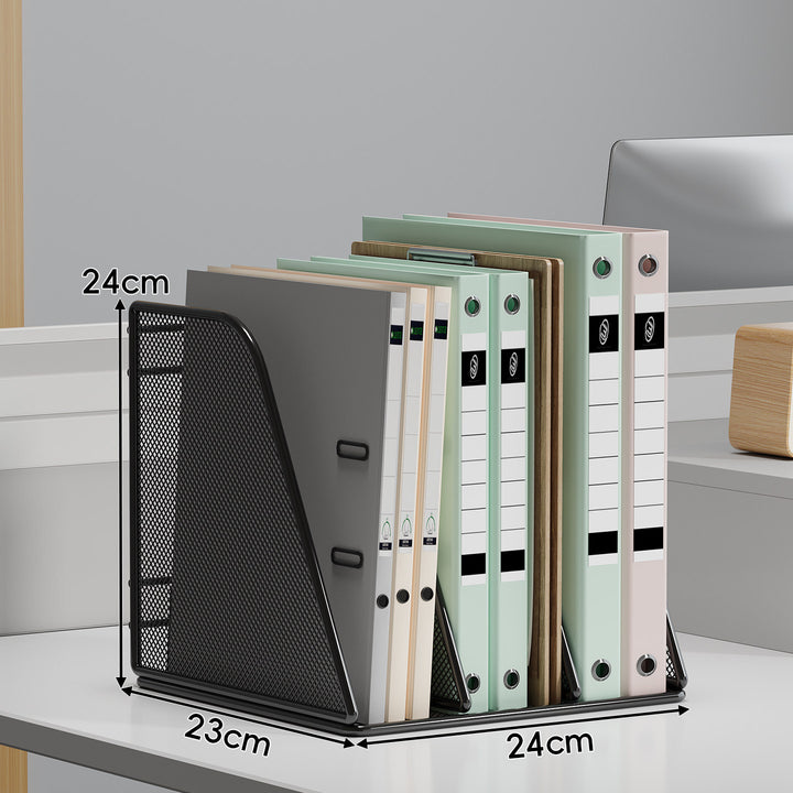Mesh File Organizer Rack