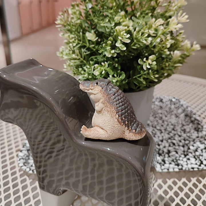 Decorative Crocodile Figurine