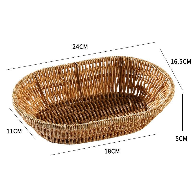 Handwoven Decorative Storage Tray