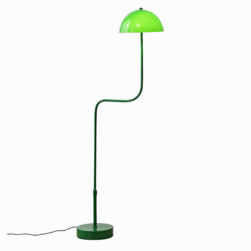 Curvy modern floor lamp