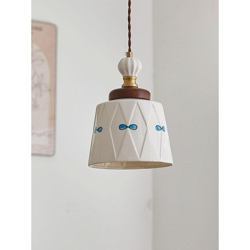 Vintage Circus-Style Pendant Lamp