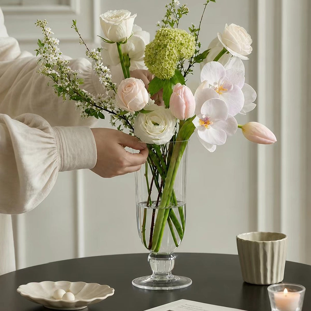 Elegant Glass Centerpiece