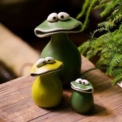 Playful Frogs Decorative Items