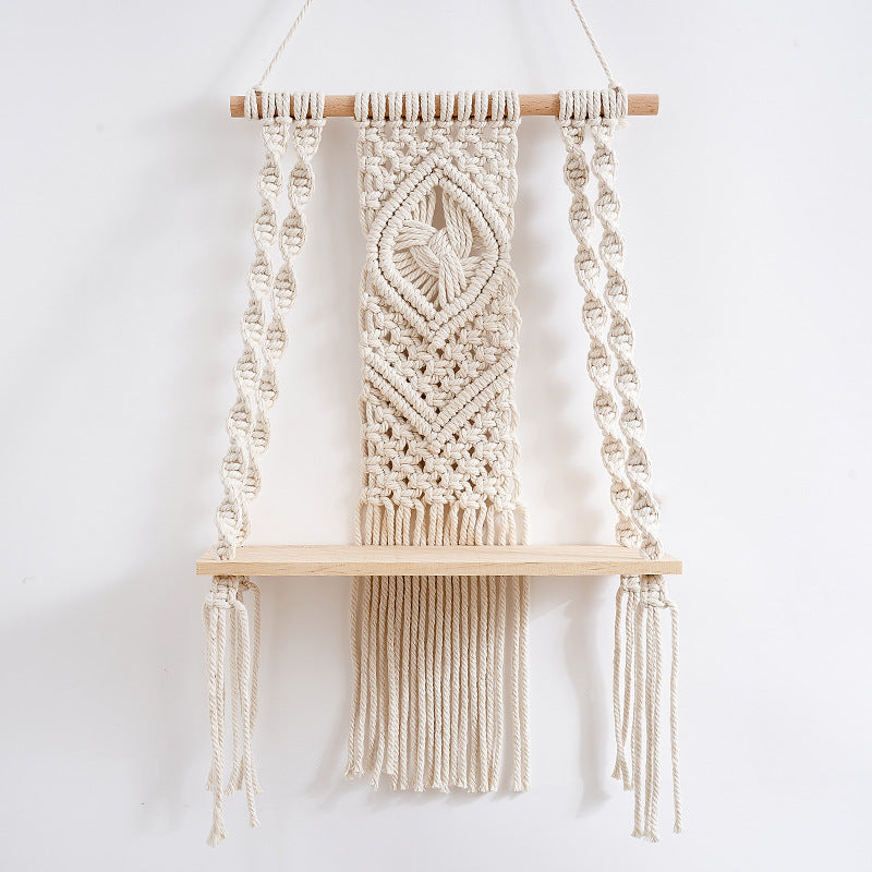Decorative Macramé Swing Shelf