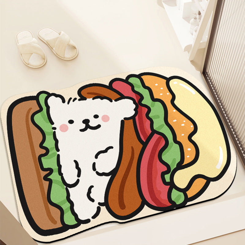 Cartoon Bath Mat Avarnia