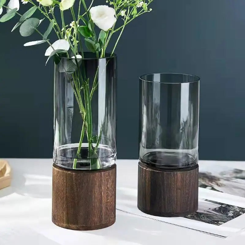 Modern Glass Cylinder Vase