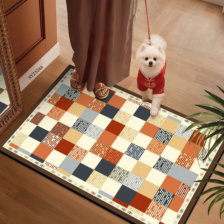 Colorful Patterned Floor Mat