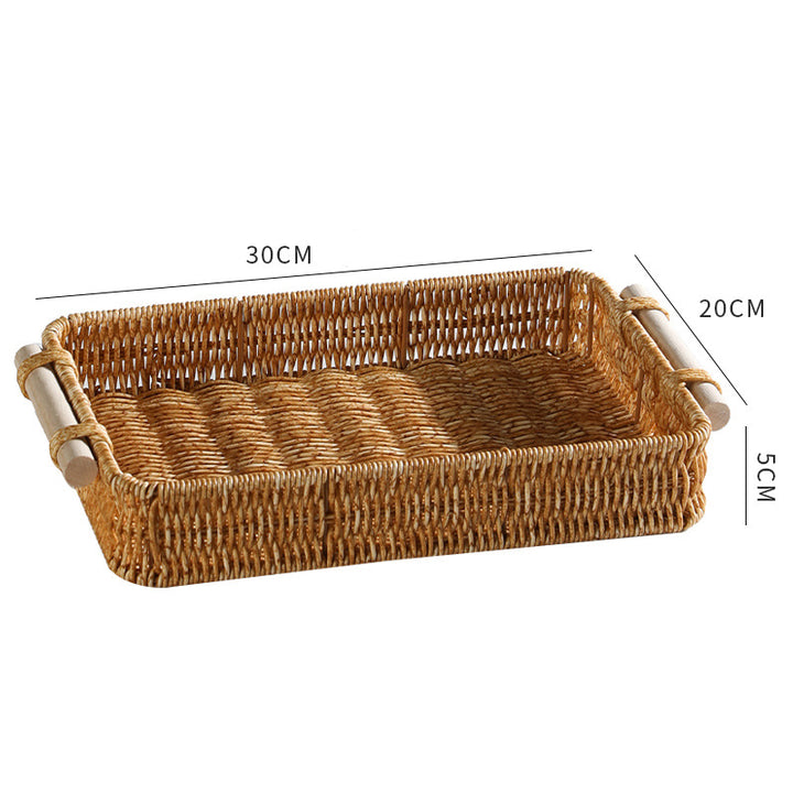 Handwoven Multi-Purpose Storage Tray