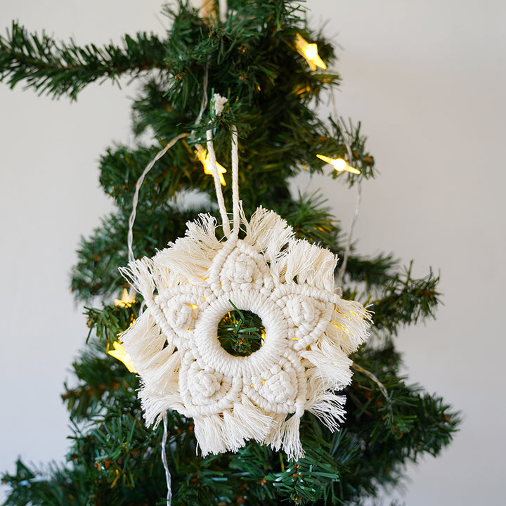 Decorative Macrame Star Ornament