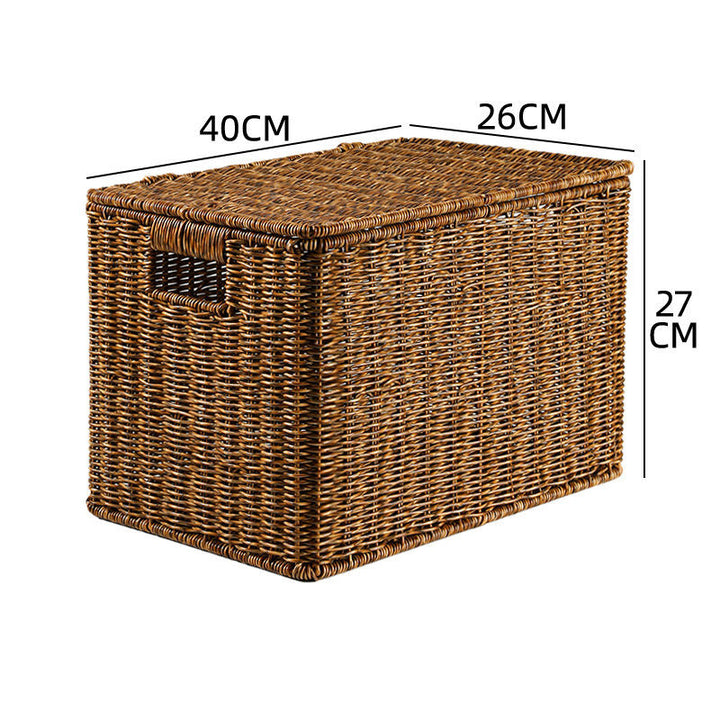 Handcrafted Woven Storage Bucket