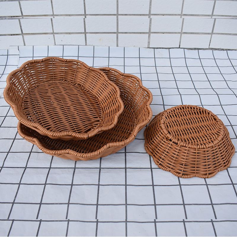 Multi-Tiered Woven Basket Set
