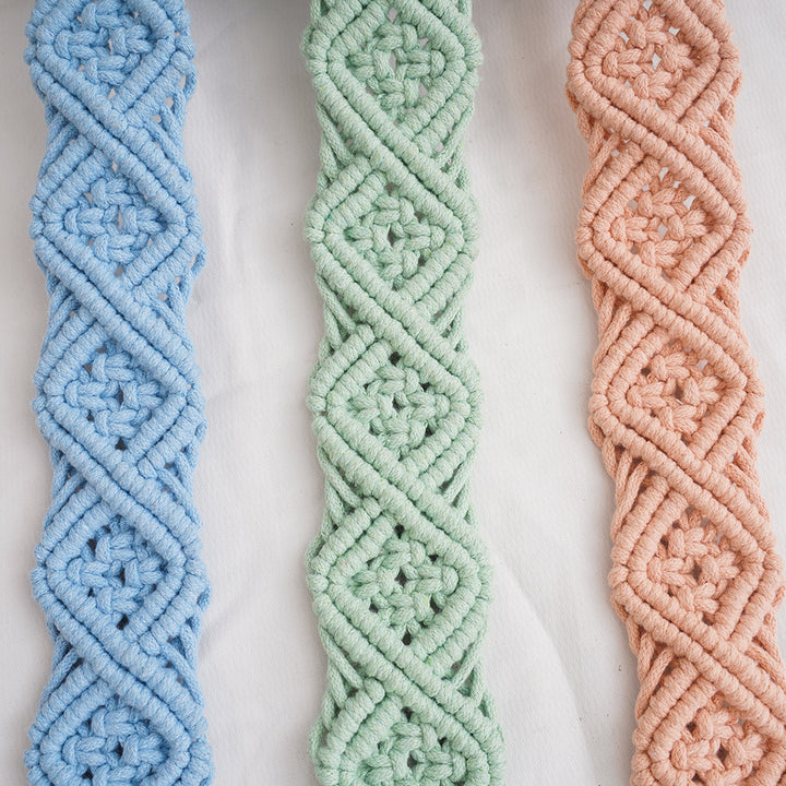Decorative Macramé Wall Hanging Key Holder