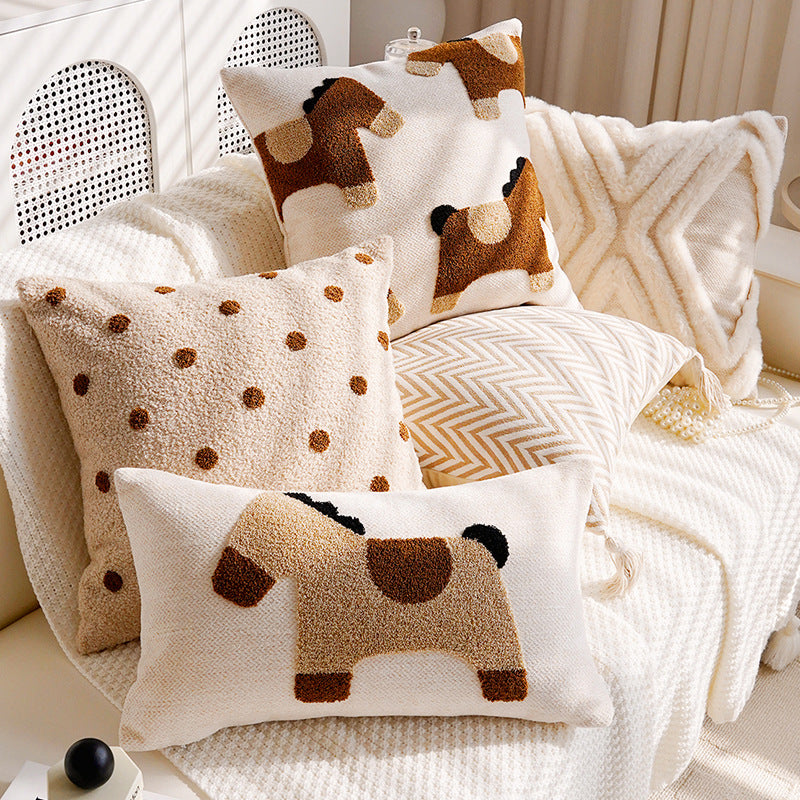 Decorative Animal-Shaped Throw Pillow