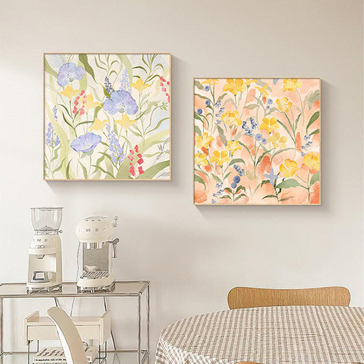 Floral Watercolor Wall Art