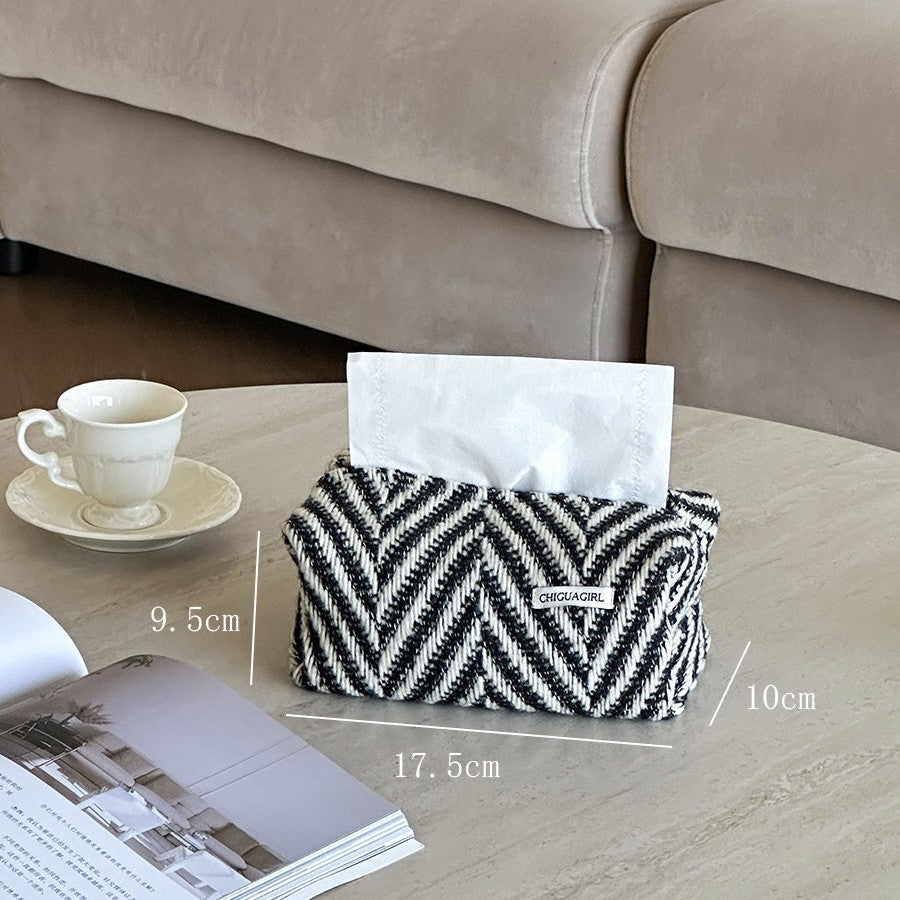 Stylish Woven Tissue Box Cover