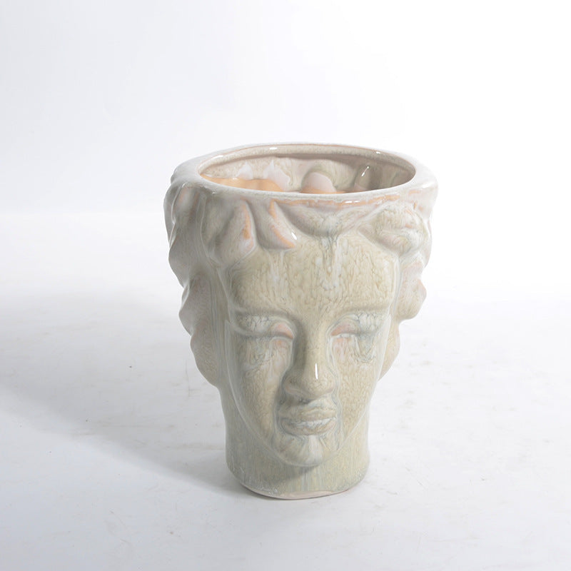 Artistic Ceramic Planter