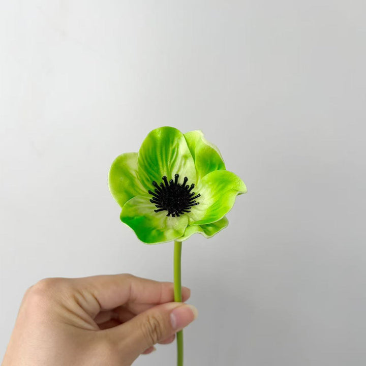 Elegant Artificial Anemone Floral Stem