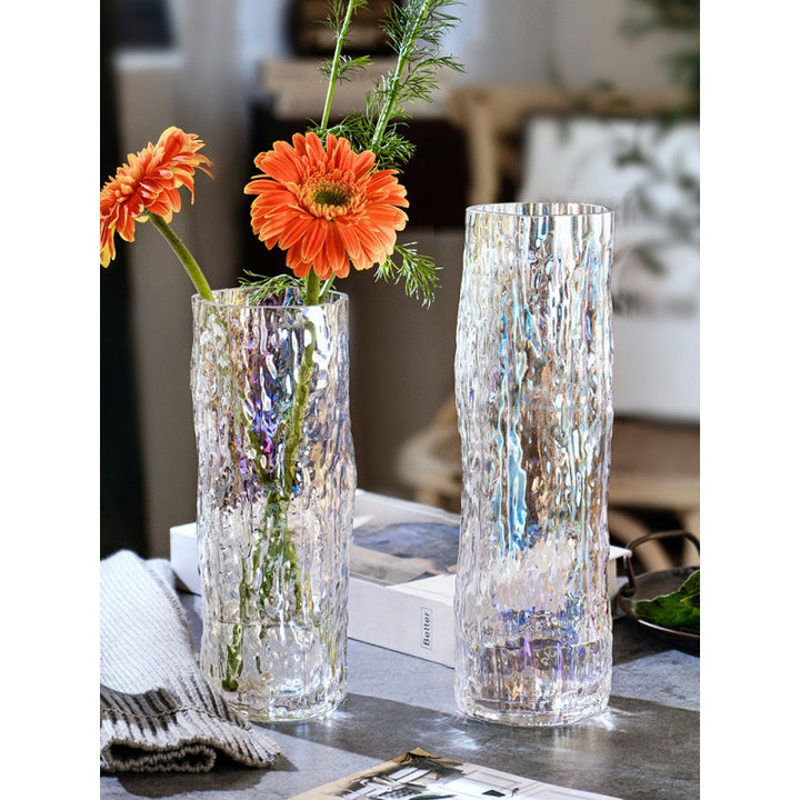 Artistic Glass Cylinder Vase