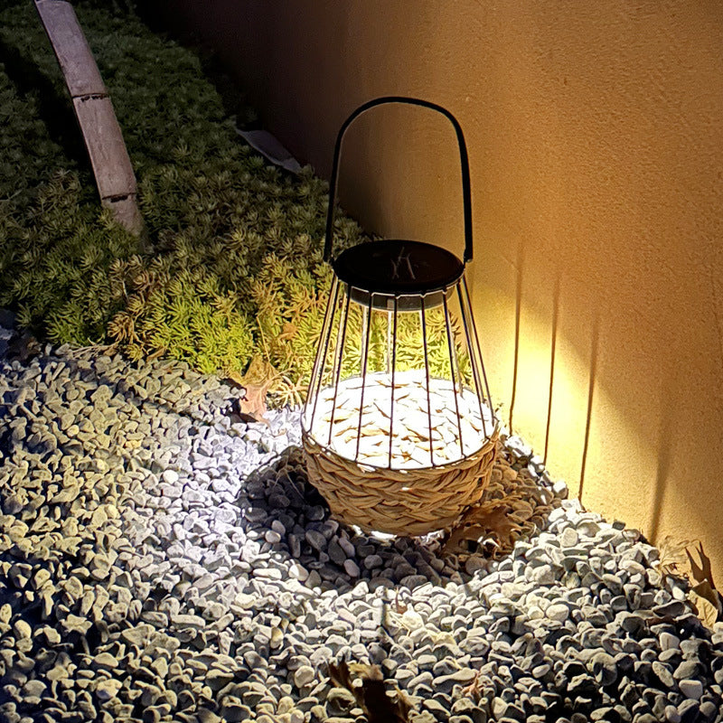 Decorative Basket Lamp