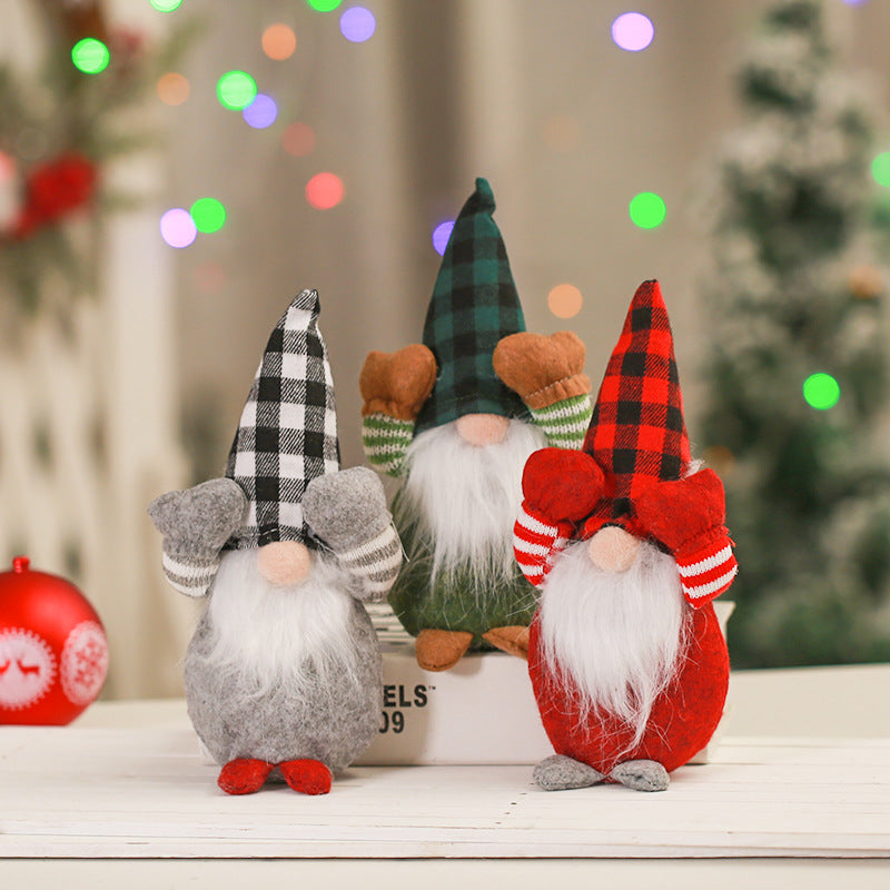 Cute Christmas gnome decoration