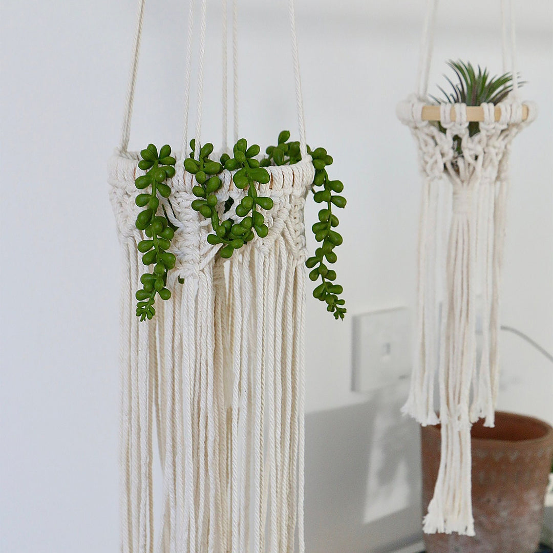 Hanging Macrame Planter