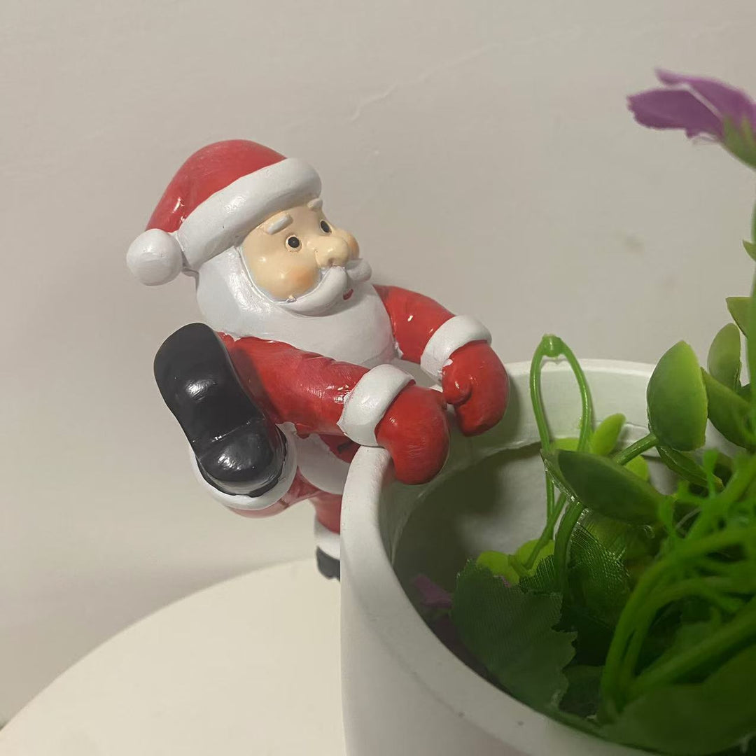 Decorative Snowman Plant Decoration