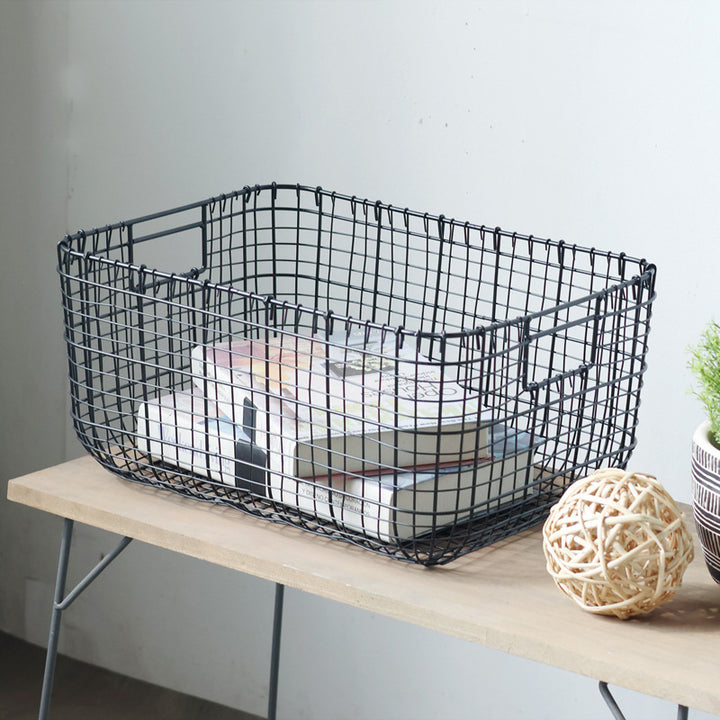 Metal Wire Storage Basket